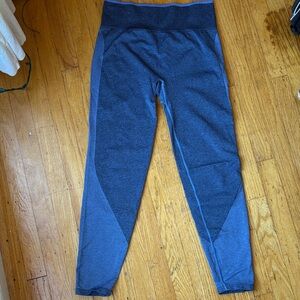 PINK Victoria's Secret Kids Two-Tone Blue Leggings